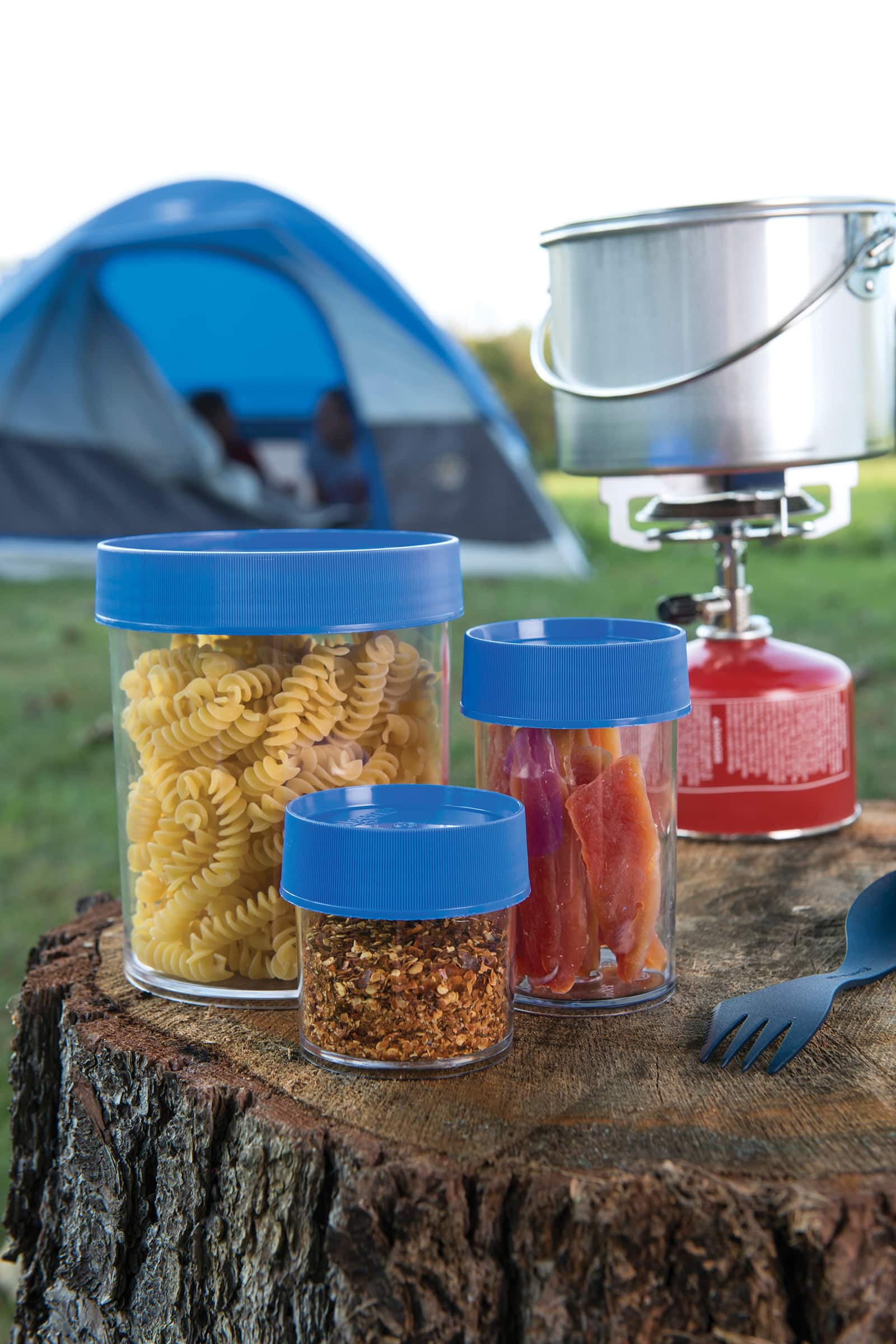 4oz Storage Jar – Blue Lid - Essential Offering Z5 - Image 2